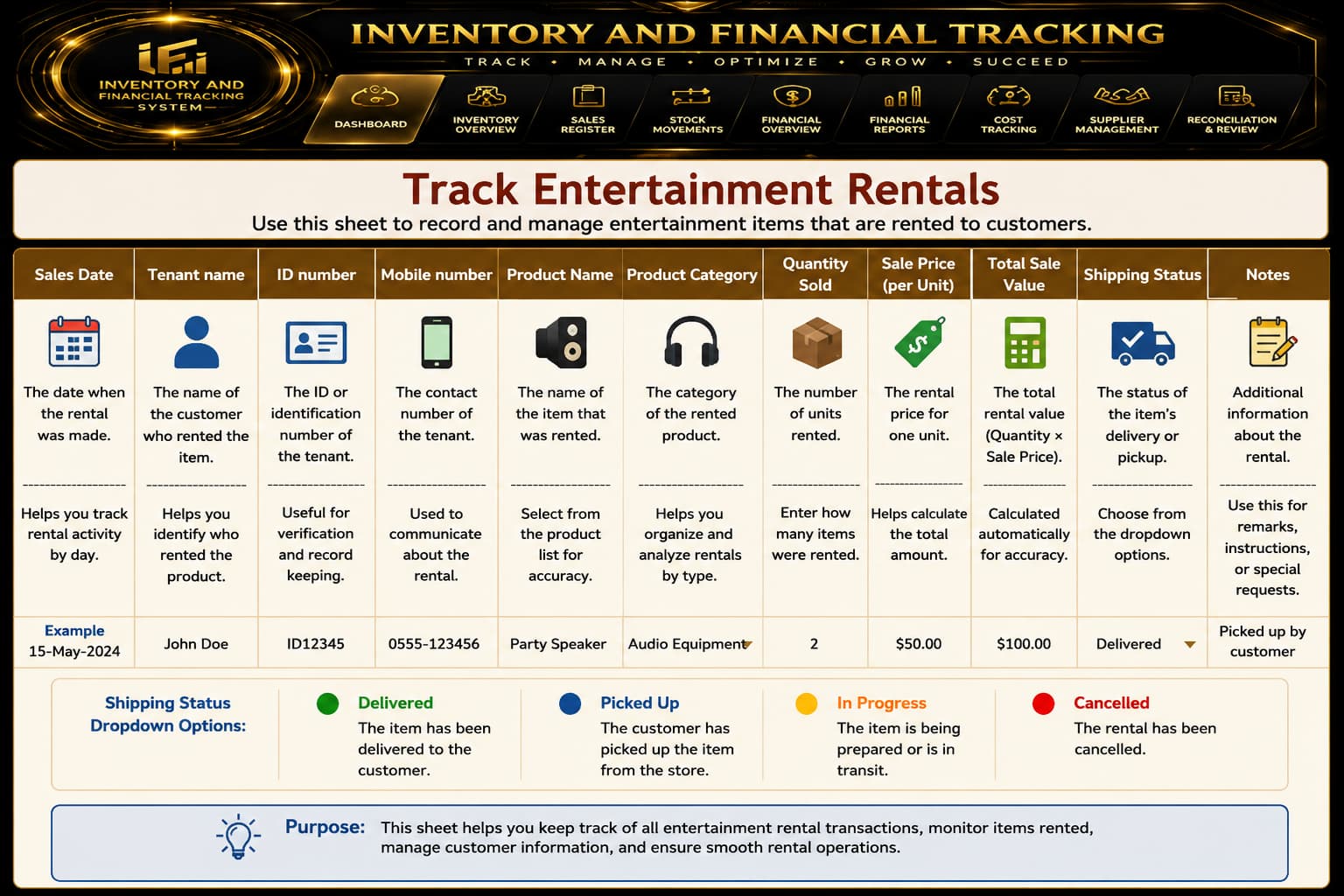 OUFI Inventory and financial tracking | MYOUFI - الصورة 4