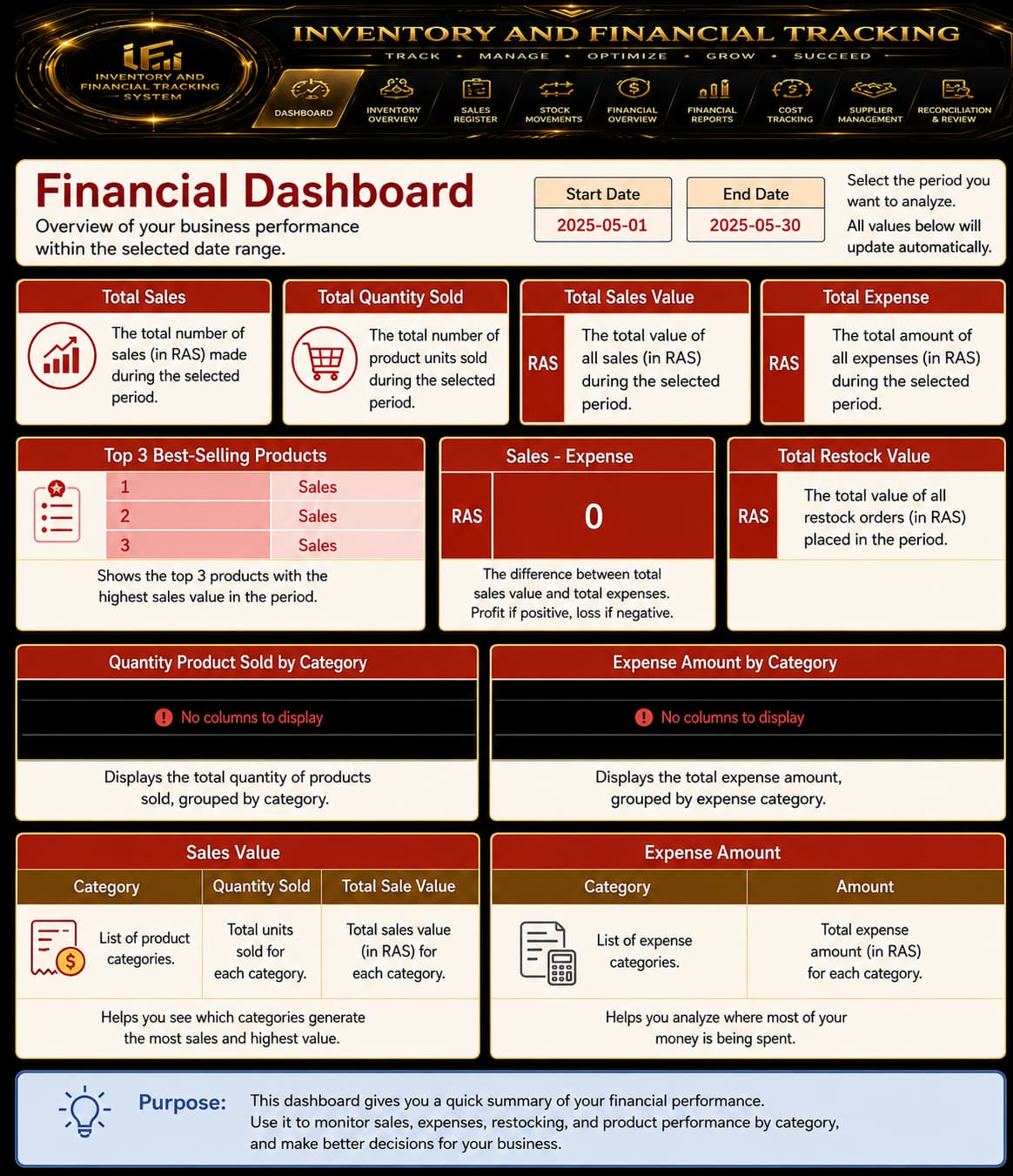 OUFI Inventory and financial tracking | MYOUFI - الصورة 2